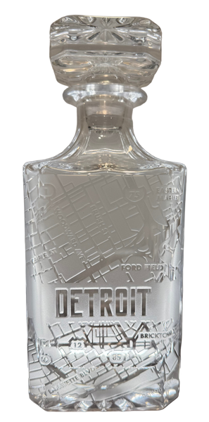 Detroit, MI Whiskey Decanter