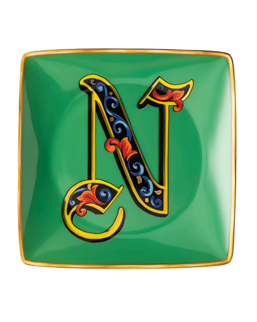 Versace Alphabet Canape Dish - N