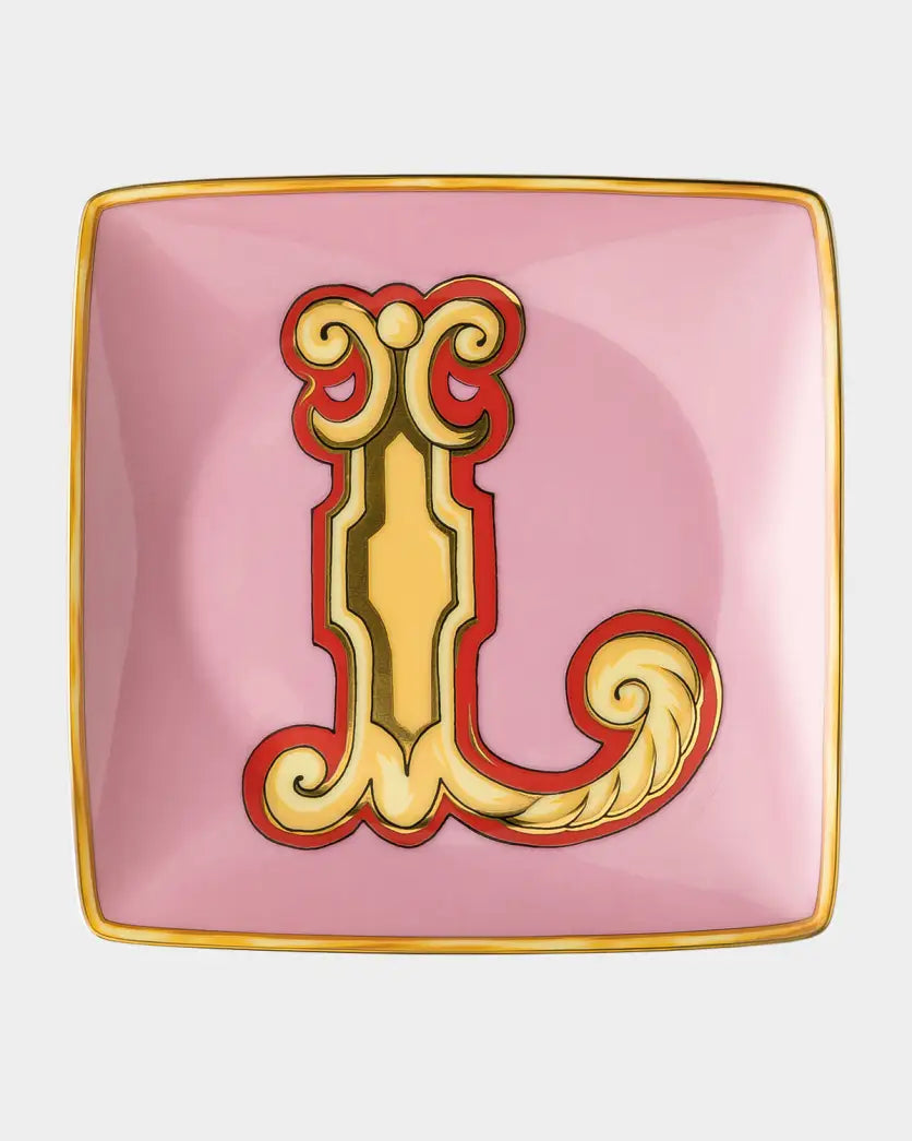 Versace Alphabet Canape Dish - L