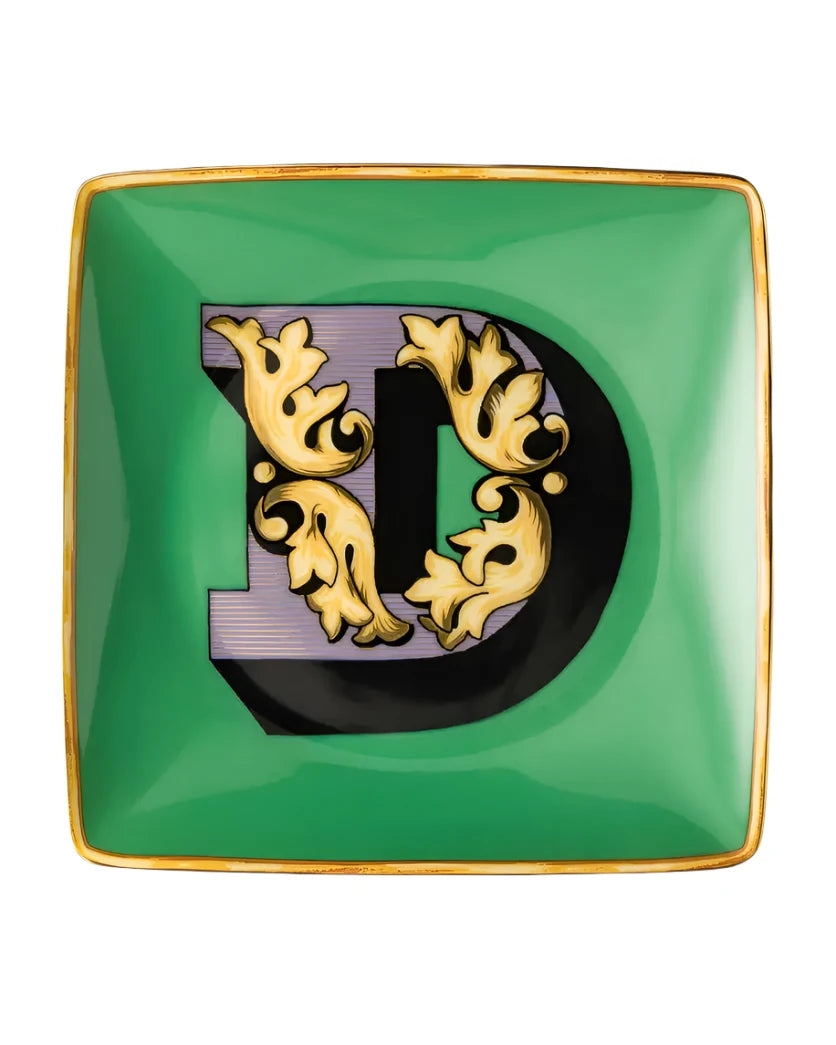 Versace Alphabet Canape Dish - D