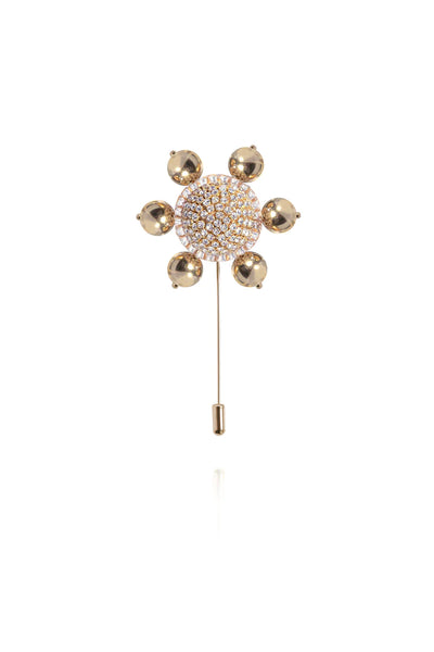 Jolie Lapel Pin - Glam Gold