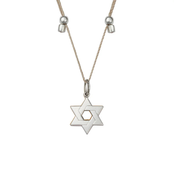 Star of David Adjustable Necklace