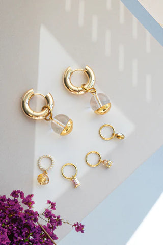 Mila Earring - Golden Prism