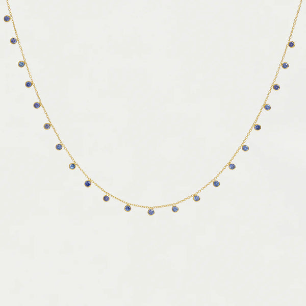 Orsay Charm Necklace - Tanzanite