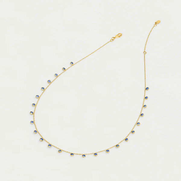 Orsay Charm Necklace - Tanzanite