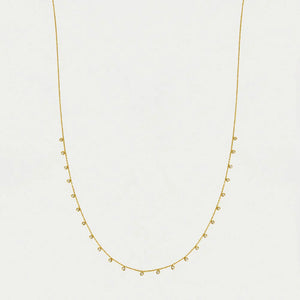 Orsay Charm Necklace - Clear CZ