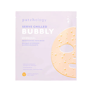 Serve Chilled Bubbly - Hydrogel Brightening Face Mask