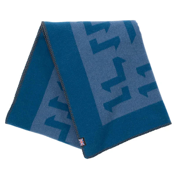Merino Wool Fleece Throw ~ Expletive ~