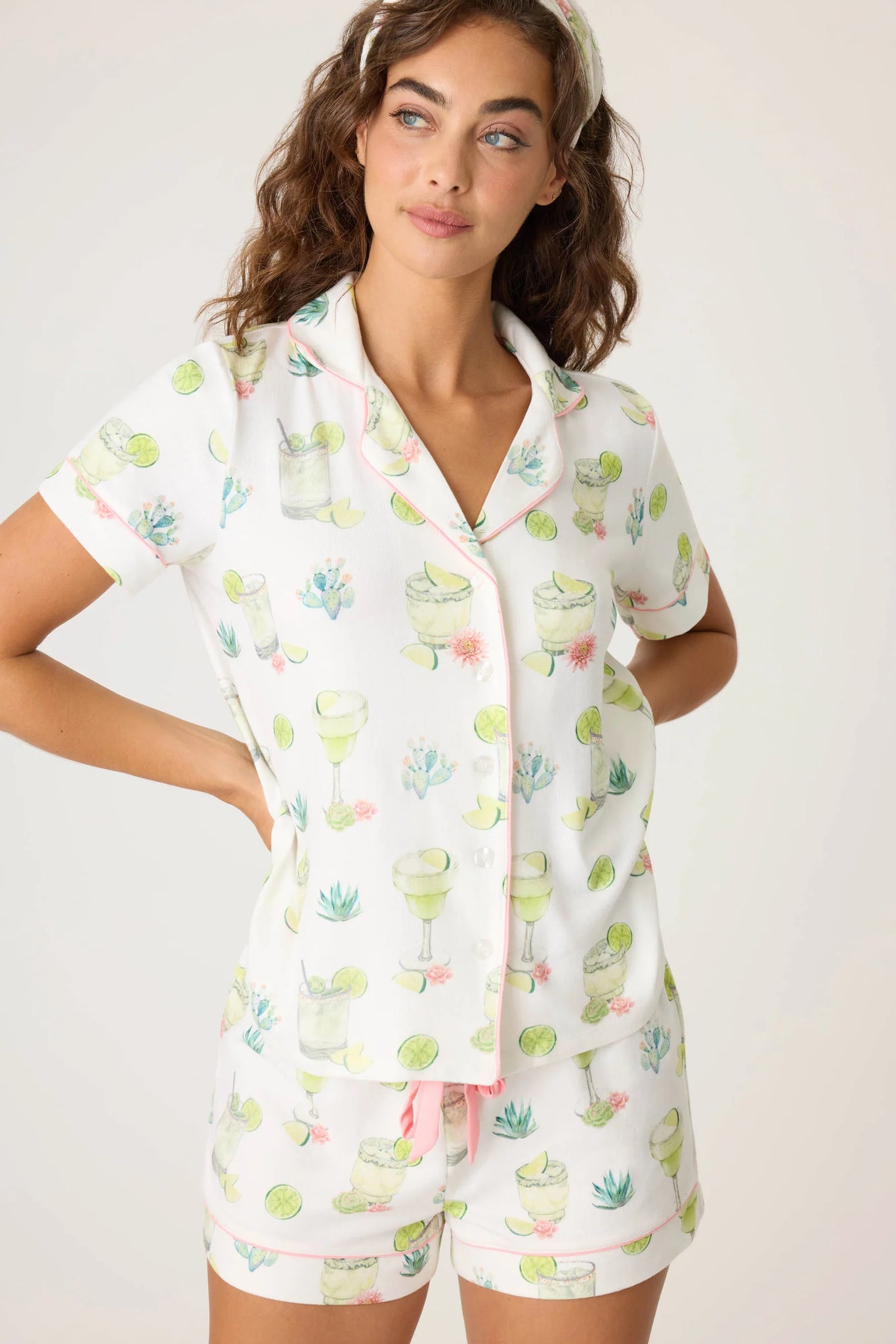 Lime Sunshine PJ Set