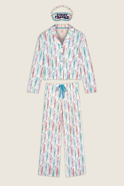 Après All Day Ski Print PJ Set