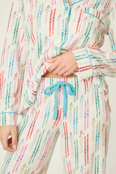 Après All Day Ski Print PJ Set