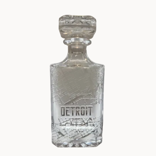 Detroit, MI Whiskey Decanter