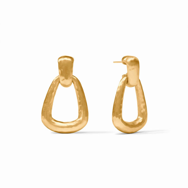 Sahara Demi Doorknocker Earring - Gold - OS