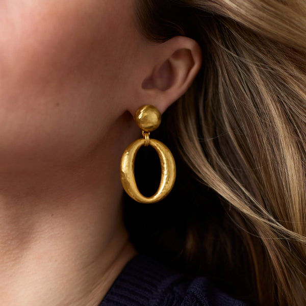 Solara Orbit Statement Earring - Gold - OS