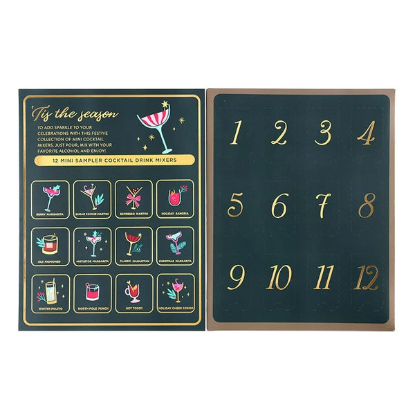 12 Cocktails Calender