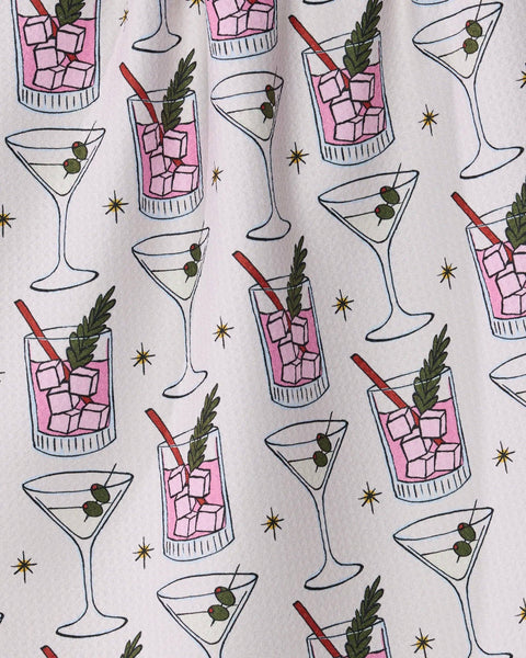 Cocktail Countdown Tea Towel - Holiday 2026