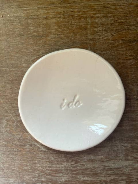 I do Ceramic Ring Dish | Wedding Gift  | Handmade Pottery