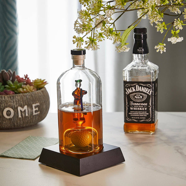 Golfer Whiskey Decanter