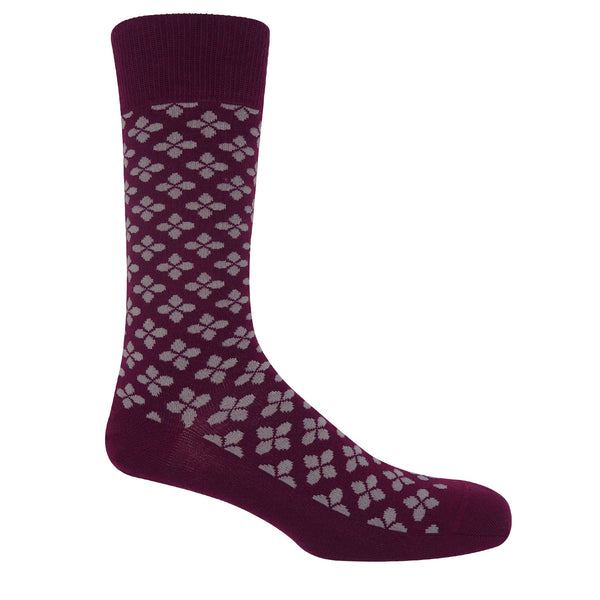 Clover Men's Socks: Olive