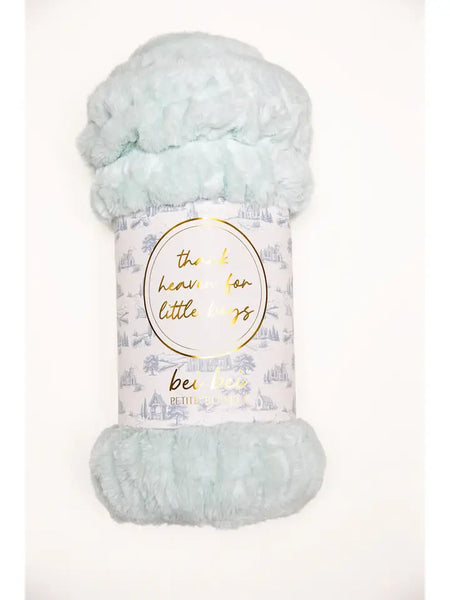 Faux Fur Petite Blanket, various colors