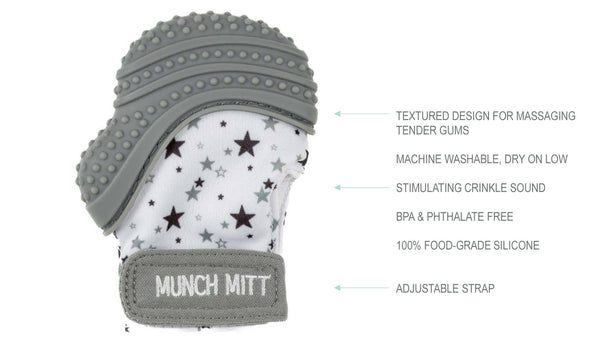 Munch Mitt: NEW - Grey Woodland