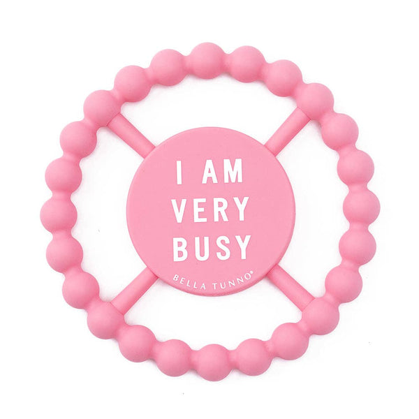 Very Busy Happy Teether: Pink