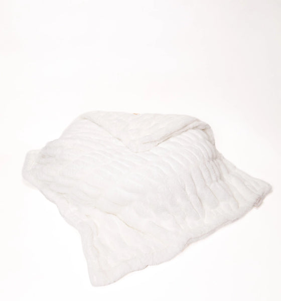 Faux Fur Petite Blanket, various colors