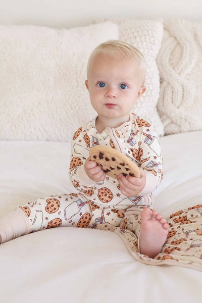 Cookie Cuddles Convertible Zip Romper: 6-12 months