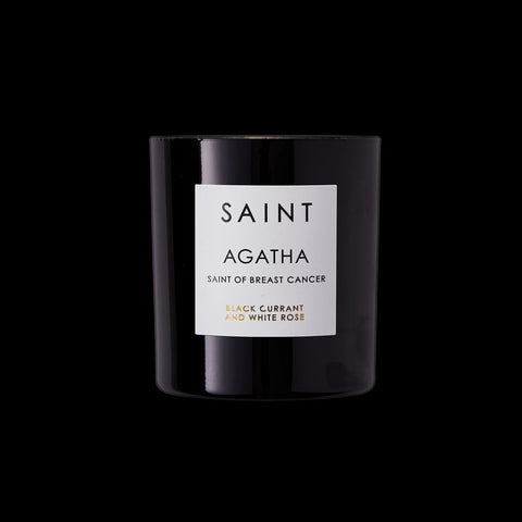 Saint Agatha - Saint of Breast Cancer  Candle