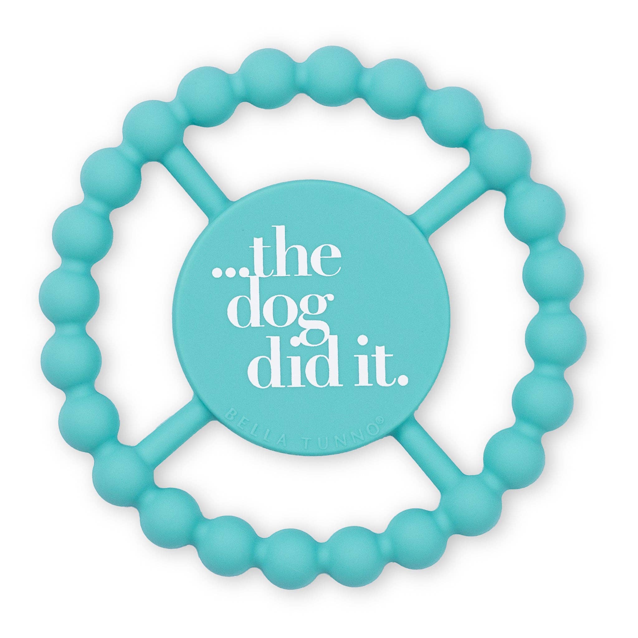 The Dog Did It  Happy Teether: Green