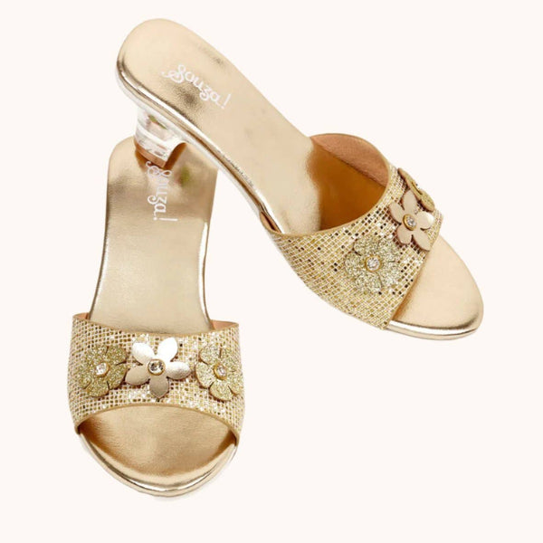 Slipper High-heel Ellina (gold) Size 8-9