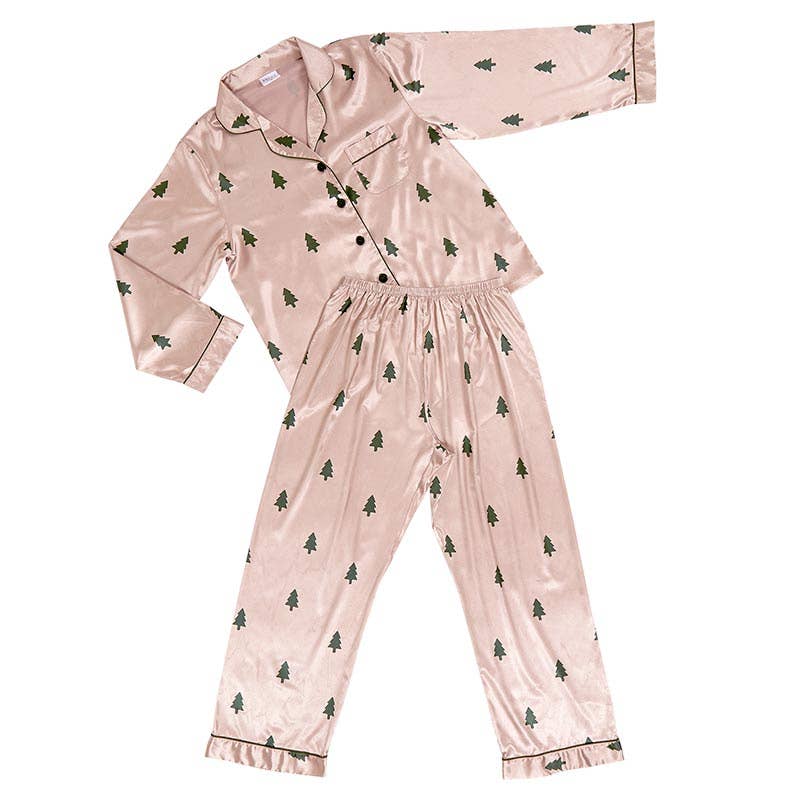 Woodland Tree - Full-Length PJ sets - Large