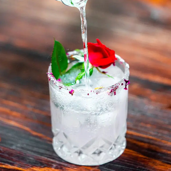 Sweet Rose Water Cocktail Cubes