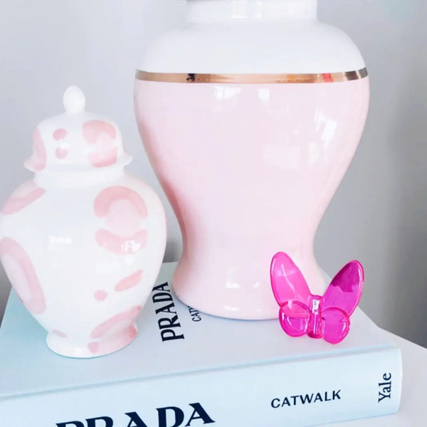 Crystal Butterfly - Fuschi