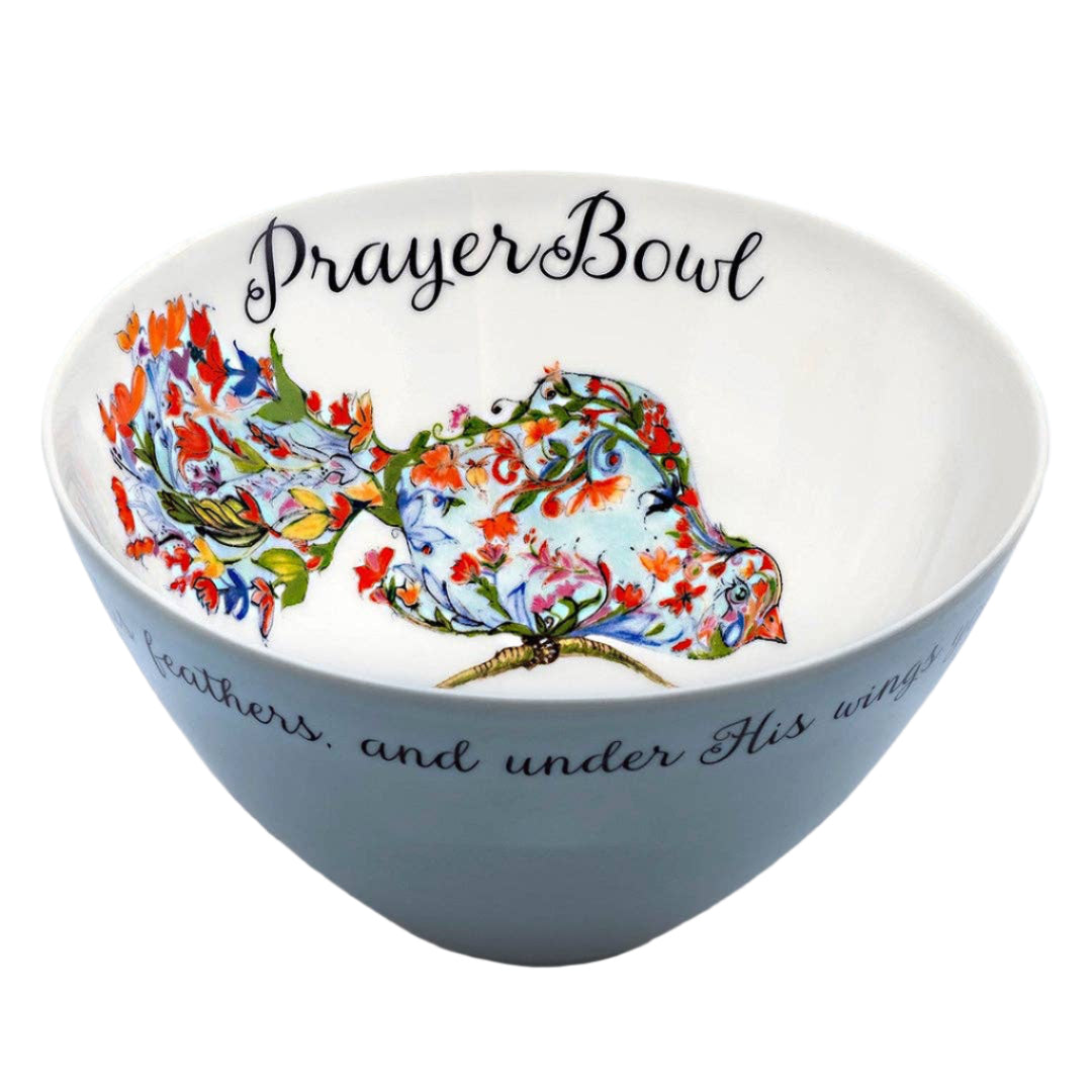 Psalm 91:4 Decorative PrayerBowl - The Josephine