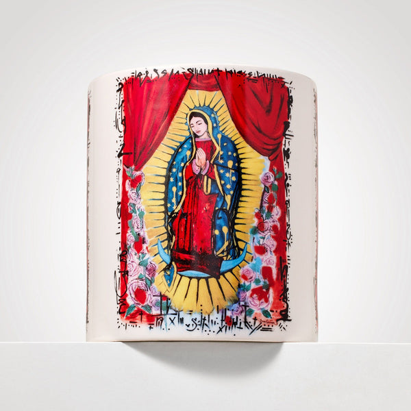 Virgin Mary of Guadalupe Candle - 24 oz