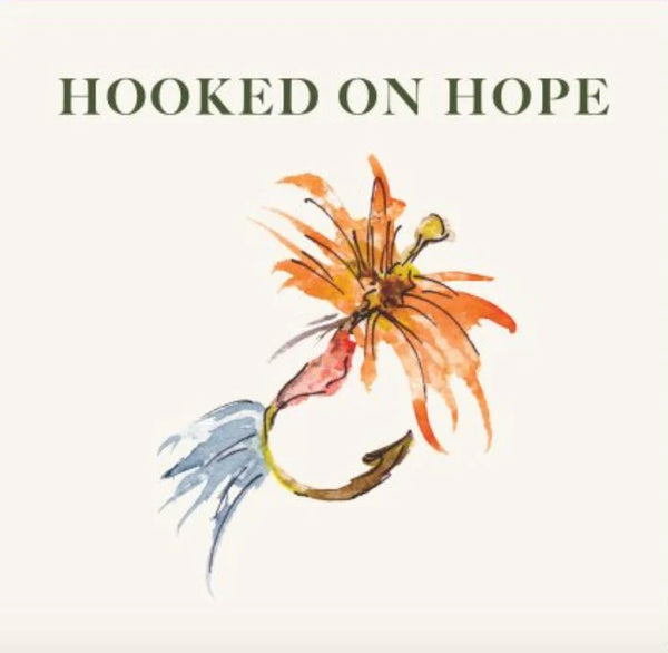 Hooked on Hope Covered  Notepad