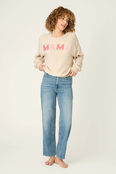 For The Mamas L/S - Light Oat