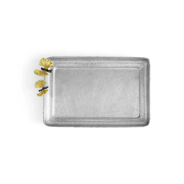Butterfly Ginkgo Small Tray - Single Handle