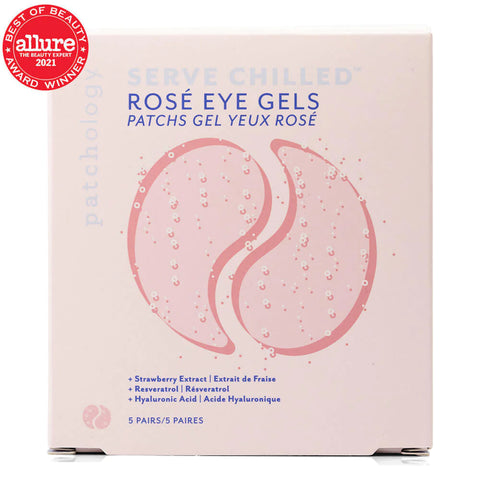 Serve Chilled Rose Eye Gels - 5 Pairs