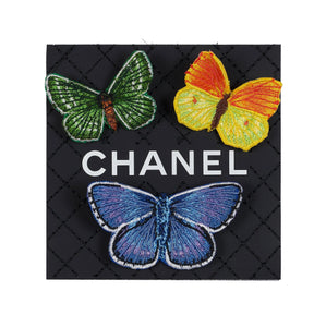 Black Chanel w/Yellow Butterfly