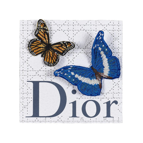 Butterfly Swarm - White Dior