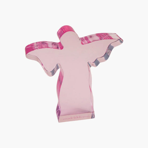 Small Angel Weight - Pink Acrylic