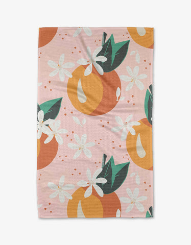Just Peachy Tea Towel