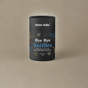 Bye Bye Sniffles Detox Organic Bath Salt Soak (8 oz)