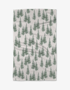 Christmas Forest Tea Towel