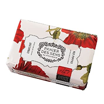 Red Poppies Shea Butter Soap