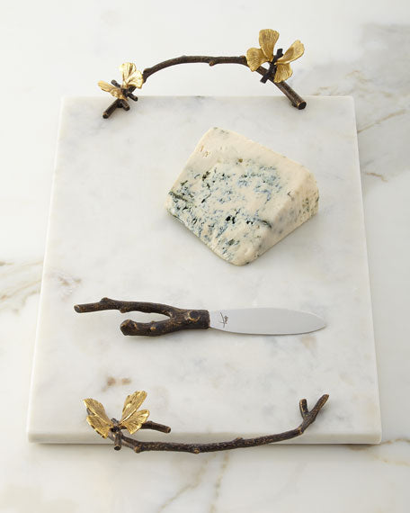 Butterfly Ginkgo Large Cheeseboard with Knife