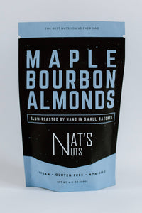 Maple Bourbon Almonds