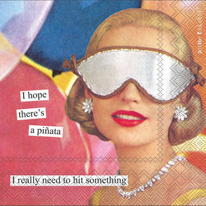 Anne Taintor - Pinata Paper Cocktail Napkin